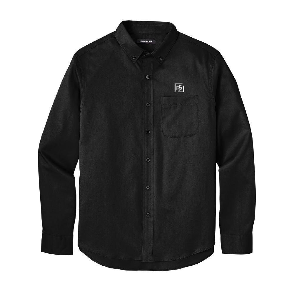 PPS Port Authority Long Sleeve SuperPro React Twill Shirt